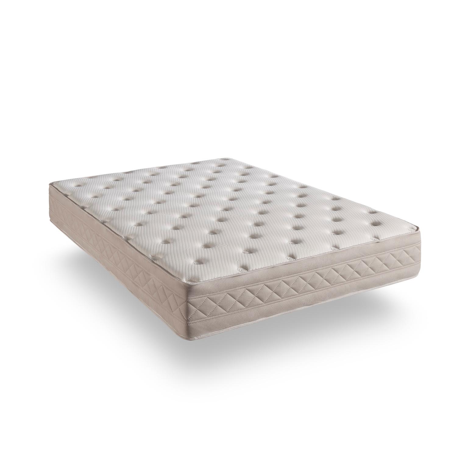 SIMPUR Colchón Crystal Royalty viscoelástico de alta gama, firmeza alta (8,5/10), independencia de lechos, 11 zonas y soporte ergonómico