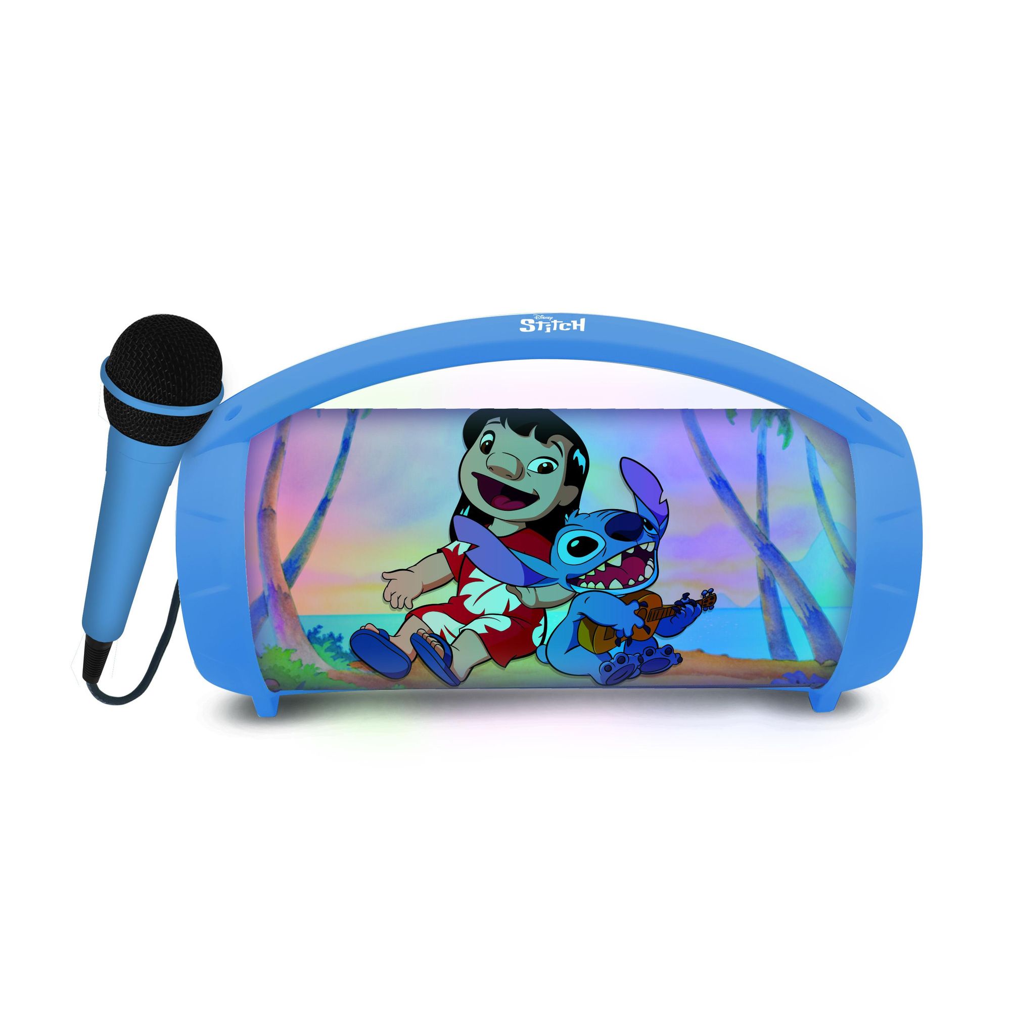 Lexibook – Altavoz bluetooth con micrófono Disney Stitch Lexibook.