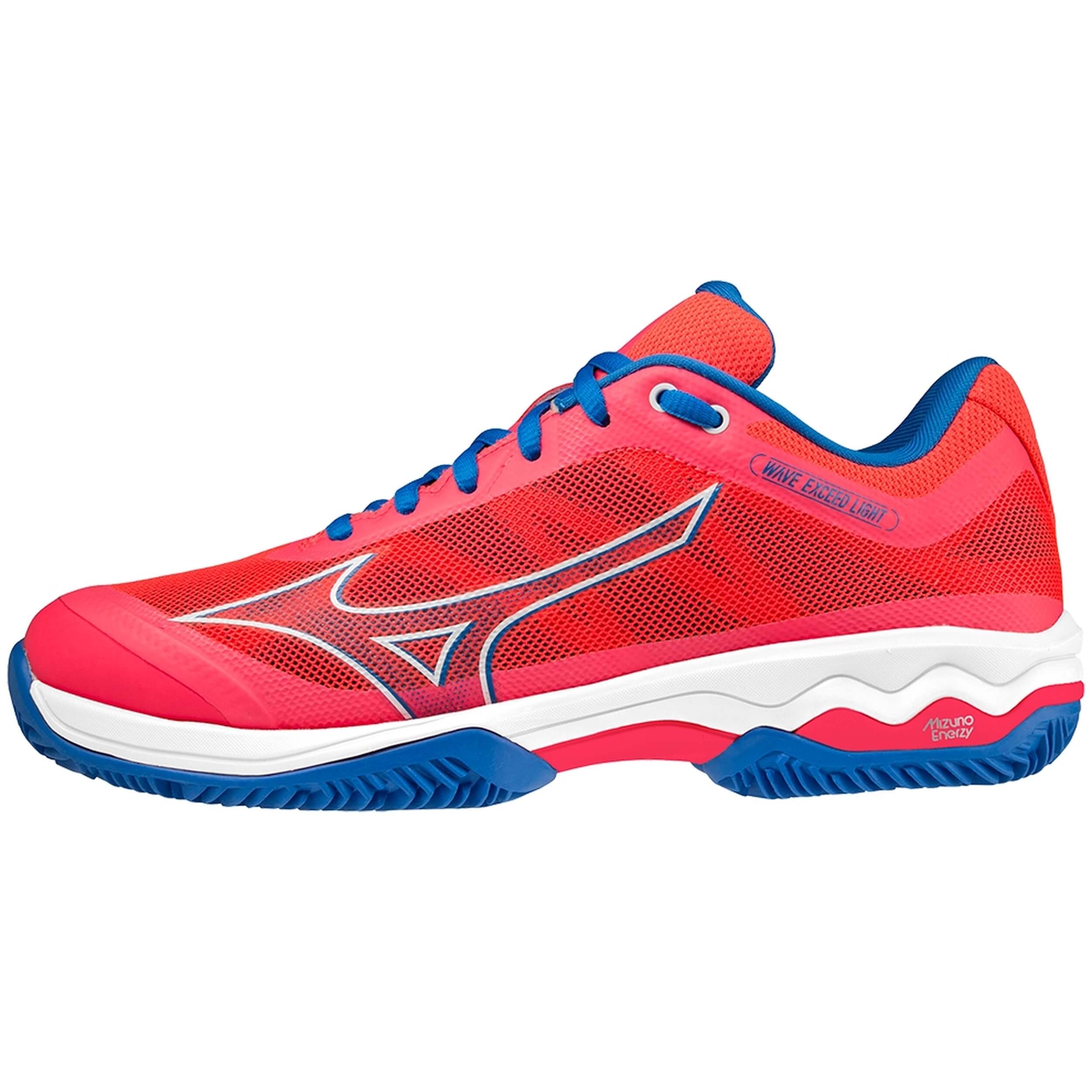 Calzado Mizuno modelo Wave Exceed Light Padel (W) en color Rosa