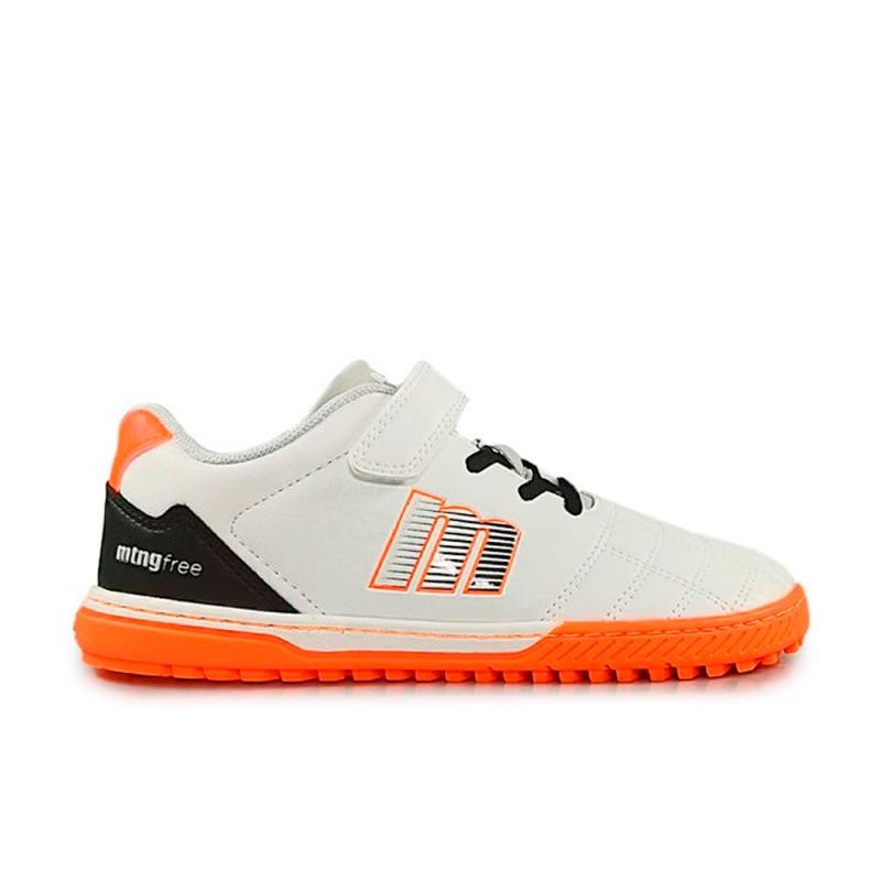 Mustang - Zapatillas deportivas infantiles Barefoot Mustang 49323 para niña, diseño minimalista blanco y suela flexible ideal para primeros pasos