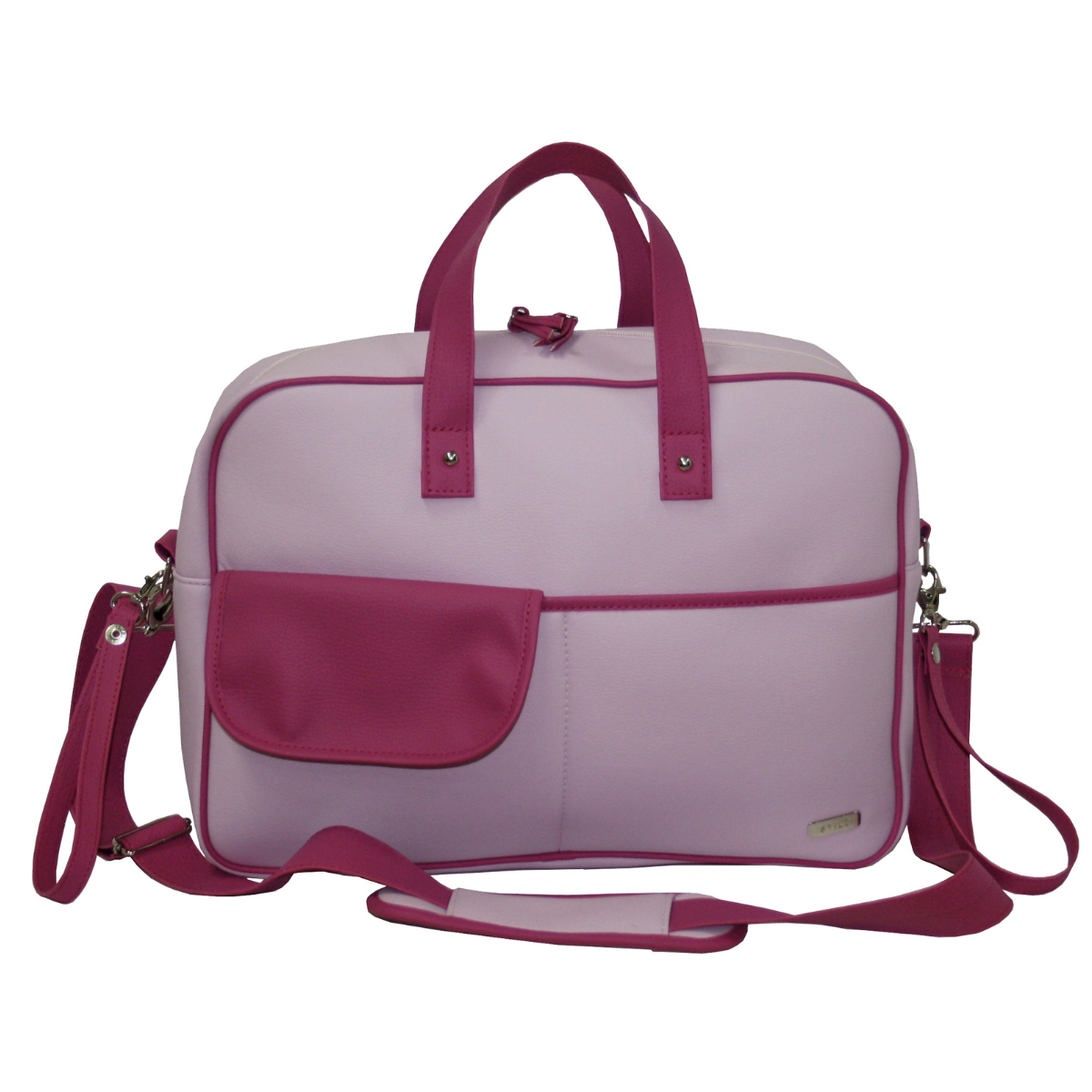 Bolso de paseo de ecopiel Babystar para silla universal (14 x 41 x 30cm), colección Amalfi.