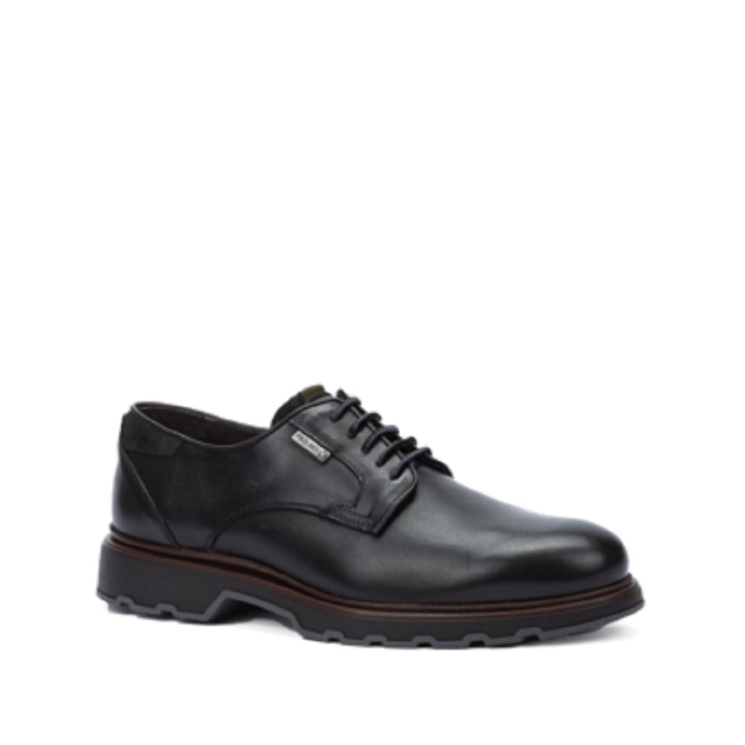 PIKOLINOS LINARES M8U-4197C1 ZAPATO DE PIEL NATURAL CON PISO DE CAUCHO, ESTILO CONTEMPORÁNEO.