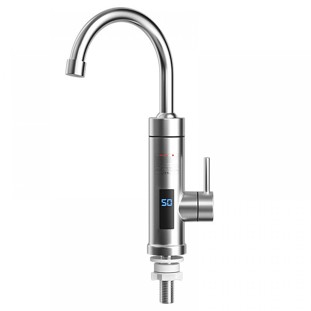 CA Grifos calentadores de agua , calentador de agua instantáneo, tubo giratorio de 360 grados, grifo con calentador de agua instantáneo de 3 kW