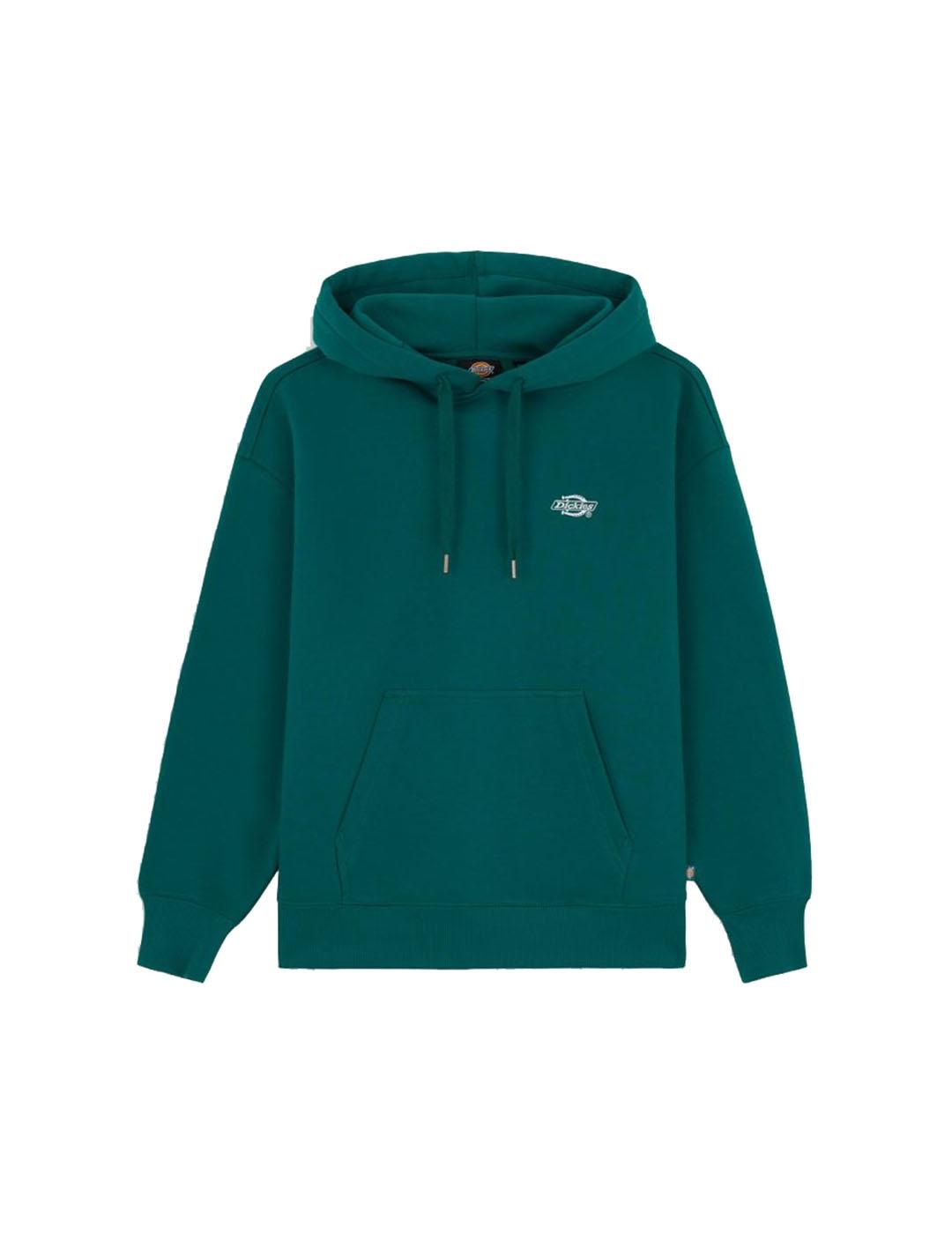 Sudadera Mujer Dickies Summerdale Verde - Cómoda y Holgada