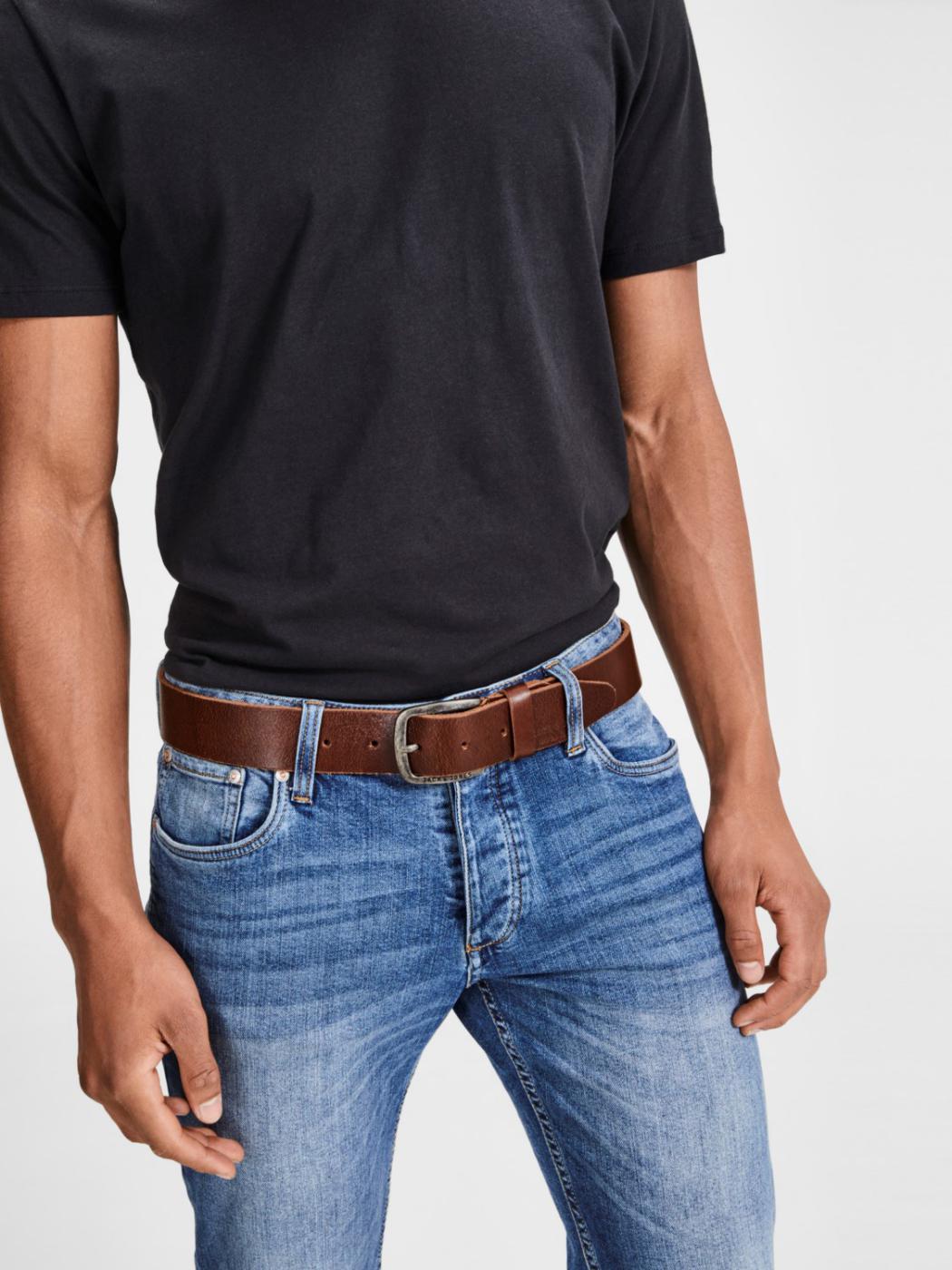 Cinturon Jack&Jones Paul Noos marrón de hombre