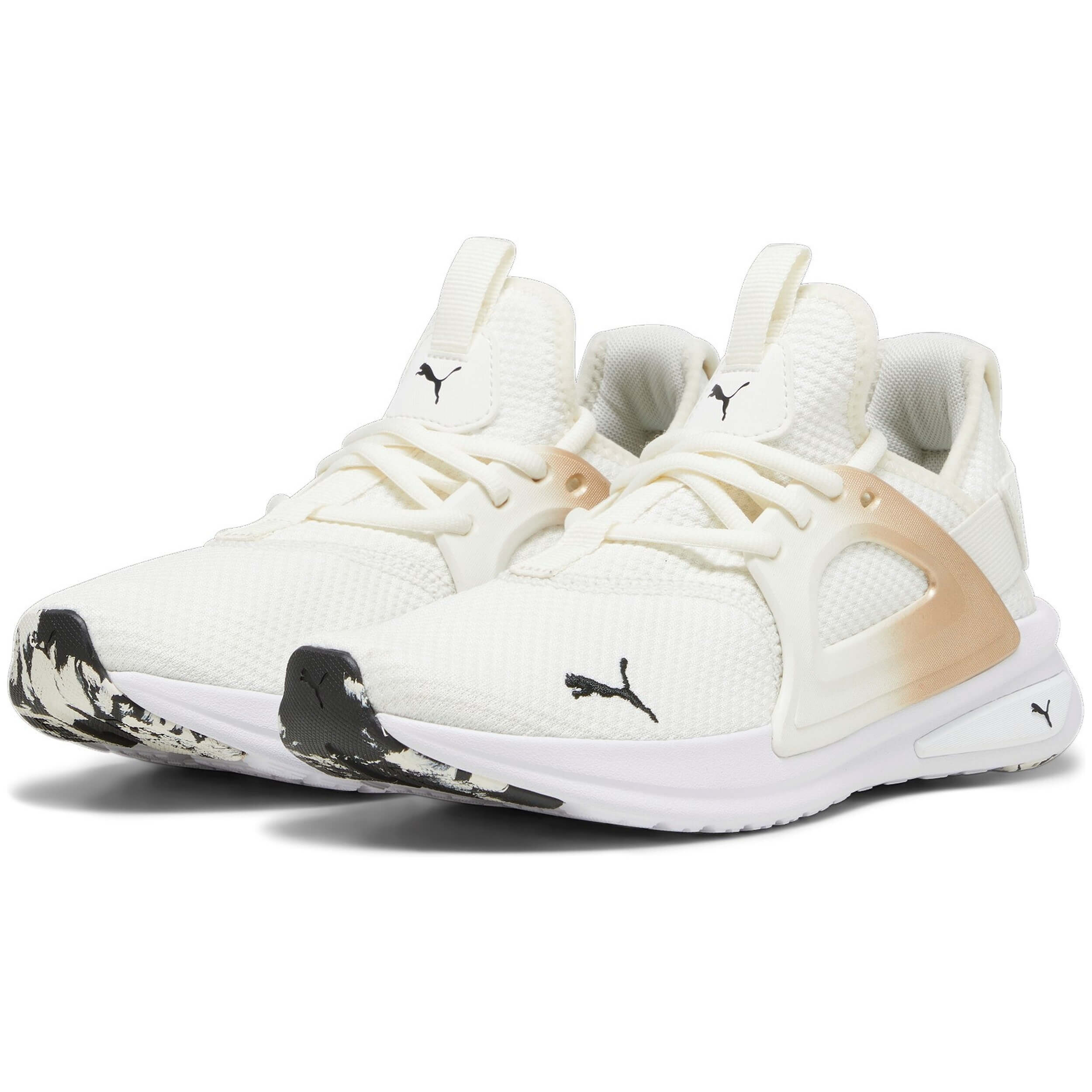 Zapatillas marca Puma modelo 378733-02 para mujer en color blanco