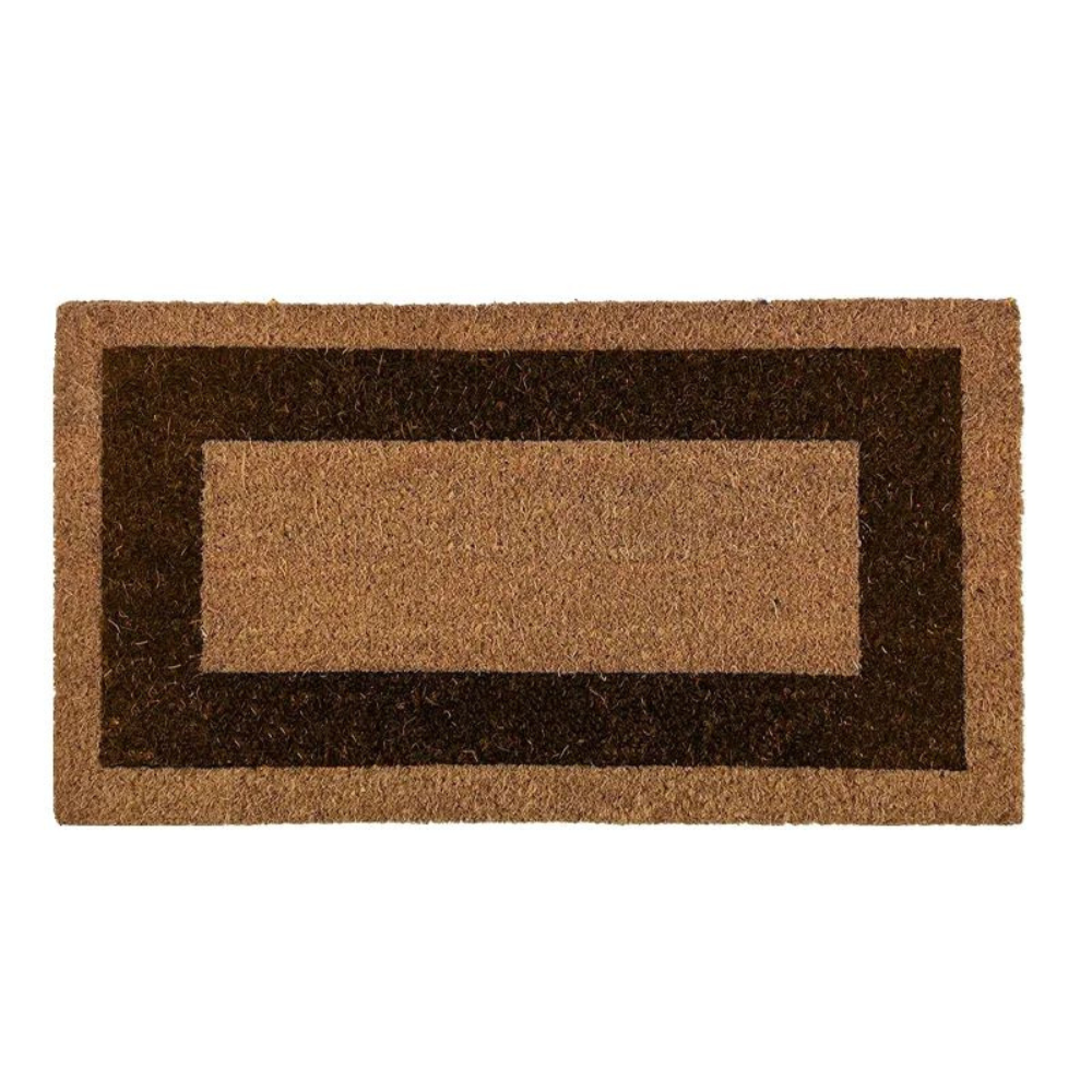 Arquiservi - Felpudo de Coco Marrón Ecológico, Resistente y Antideslizante. Felpudo Ideal para Exterior e Interior de Casas y Comercios