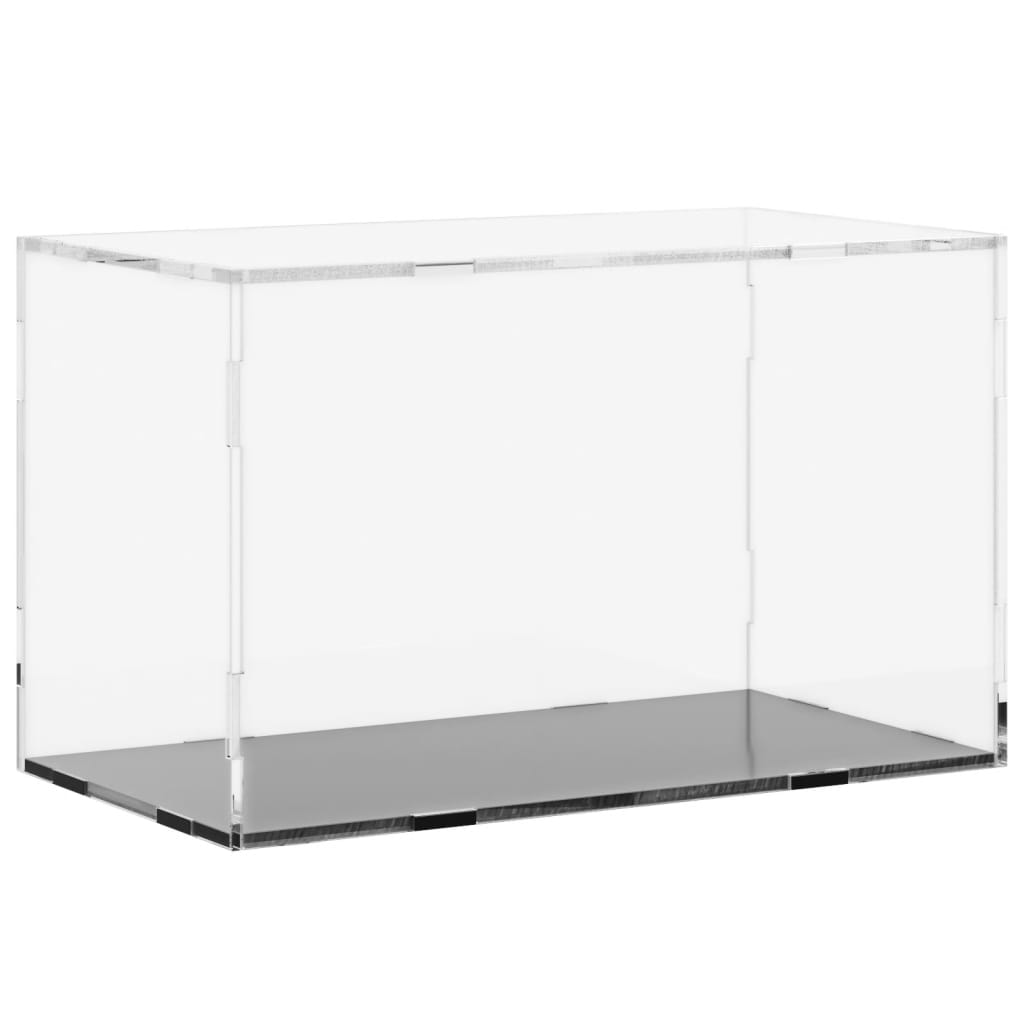vidaXL Caja de Exposición Vitrina Expositora de Juguetes Acrílico Transparente Dimensiones 14 x 14 x 22 cm,  17 x 12 x 25 cm,  24 x 12 x 11 cm y mas
