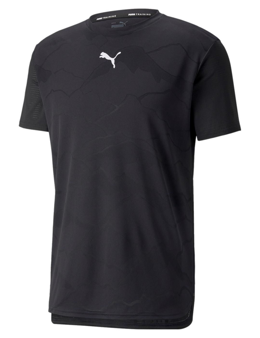 Camiseta Puma Train Vent Hombre - Negro Transpirable