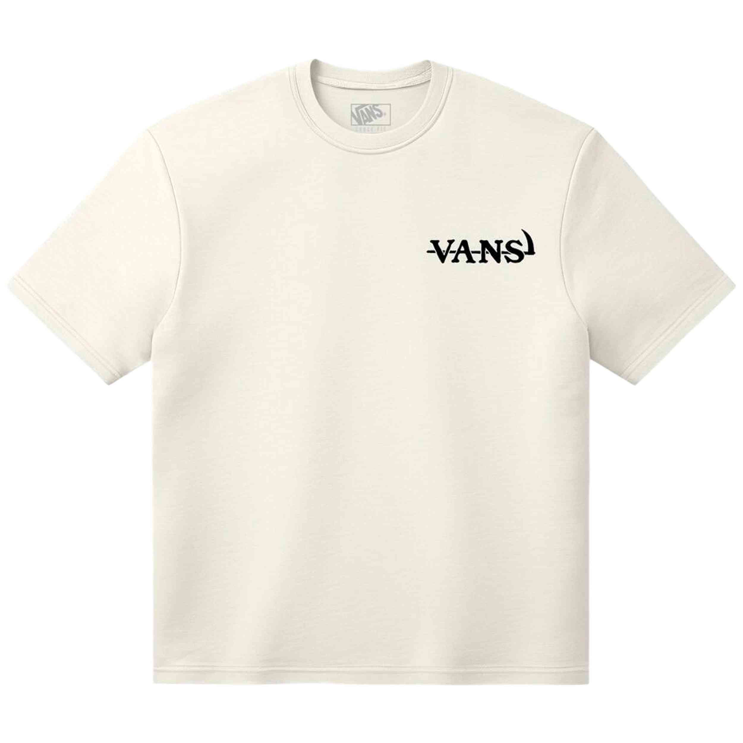 Camiseta De Manga Corta Vans modelo ALL & NOUGHT LOOSE SS T EGRET para Hombre en color Beige