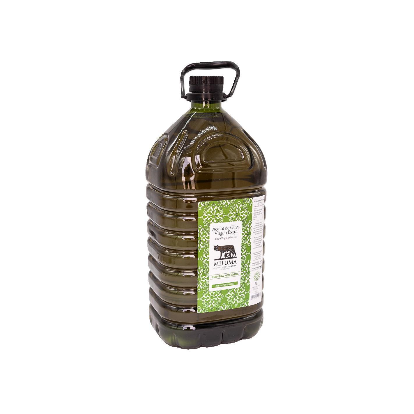 Miluma cosecha temprana VERDE FRESCO campaña 2025/26 Garrafa 5 litros