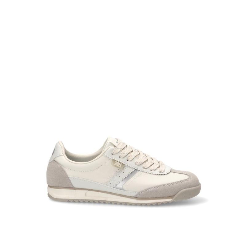 Zapatillas Casual Xti - Mujer - Suela Plana - Modelo 145090 - Color Blanco