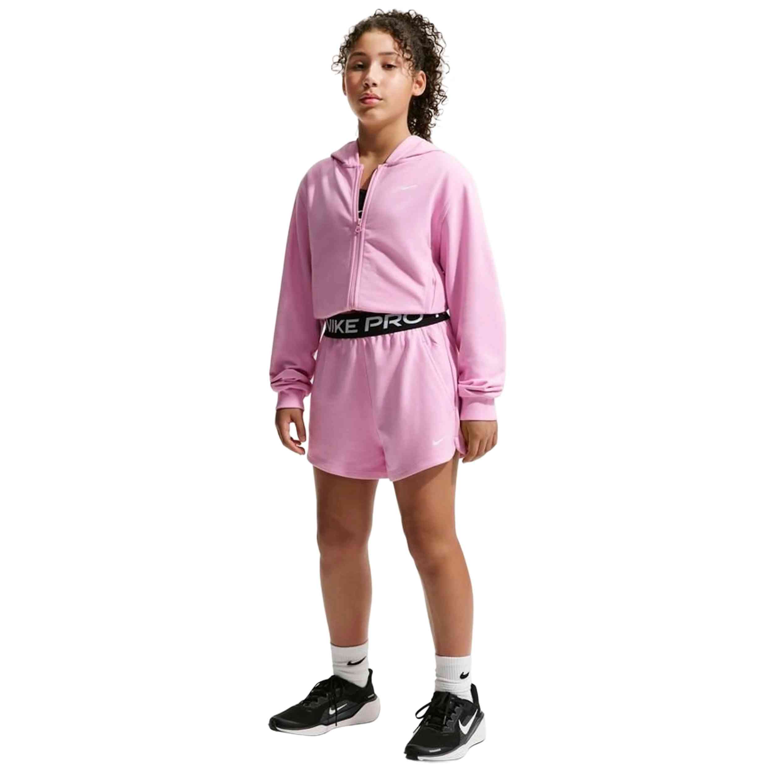 Short Nike Pro Fleece Nike en color Rosa Chicle