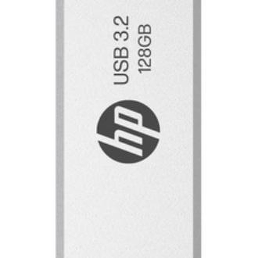 HP - Pendrive USB 3.2 Gen 2 HPFD819W-A-128 de 128 GB con velocidad de lectura hasta 128 MB/s, tipo A, color plata