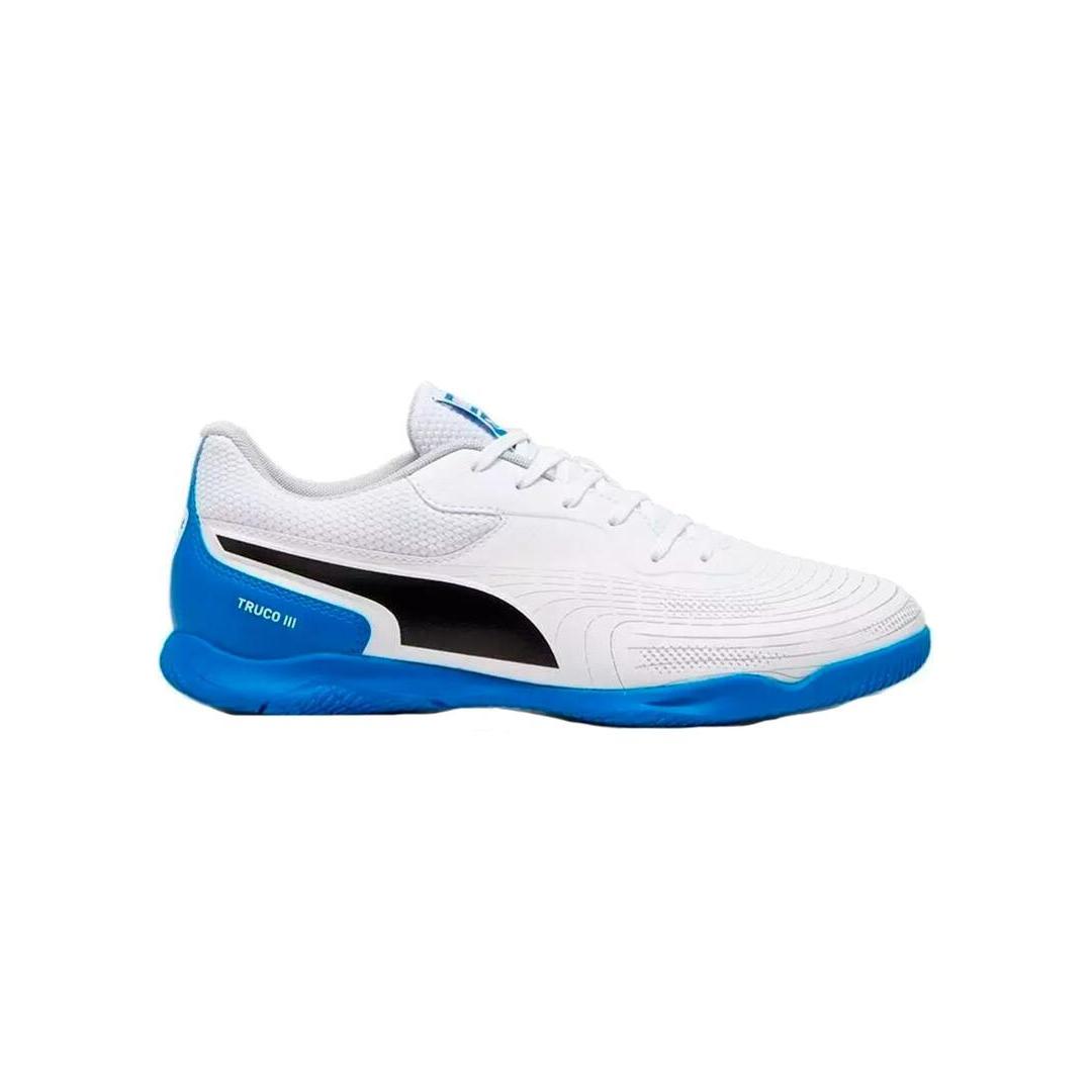 Bota Sala Hombre Puma Truco III Blanco azul