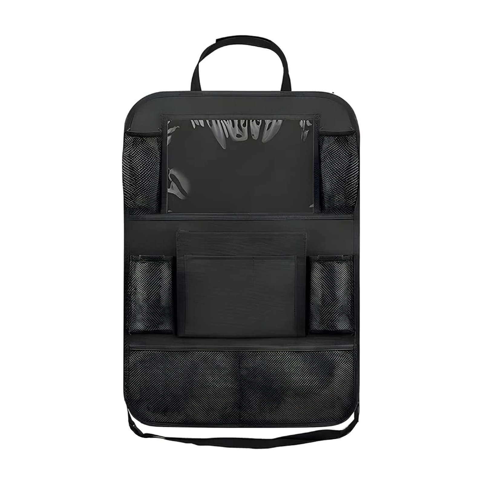 🥇ENERFERO-Bolsa Organizadora para Asiento de Coche, Multifuncional, Plegable y de Instalación Inmediata