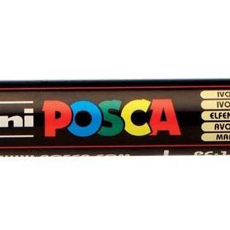 Marcador POSCA PC-1M Marfil (6 Unidades)
