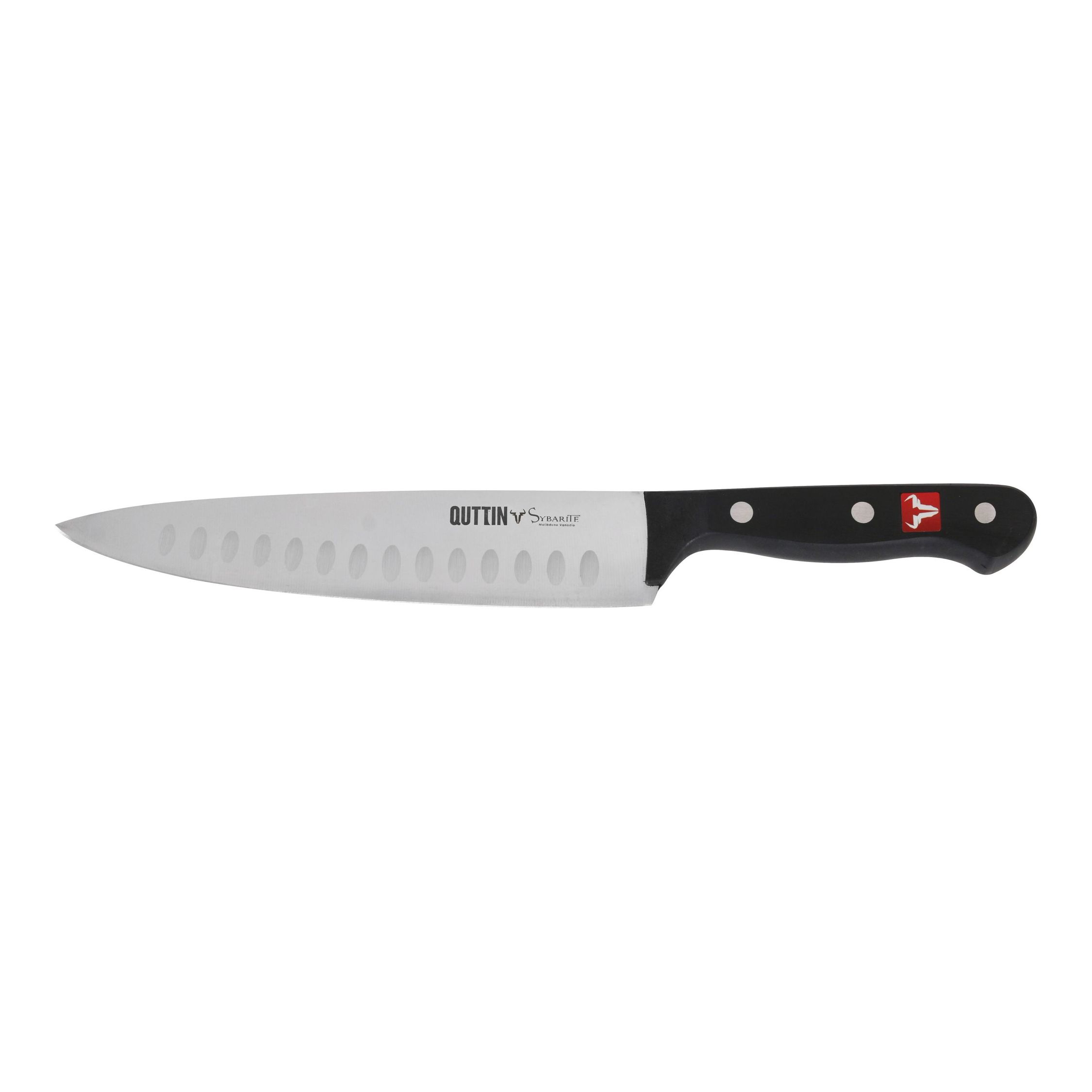 QUTTIN - Cuchillo Cocinero 20cm Sybarite - Acero Inoxidable Resistente, Ergonómico y Preciso para Cortes Exactos | Amystyle