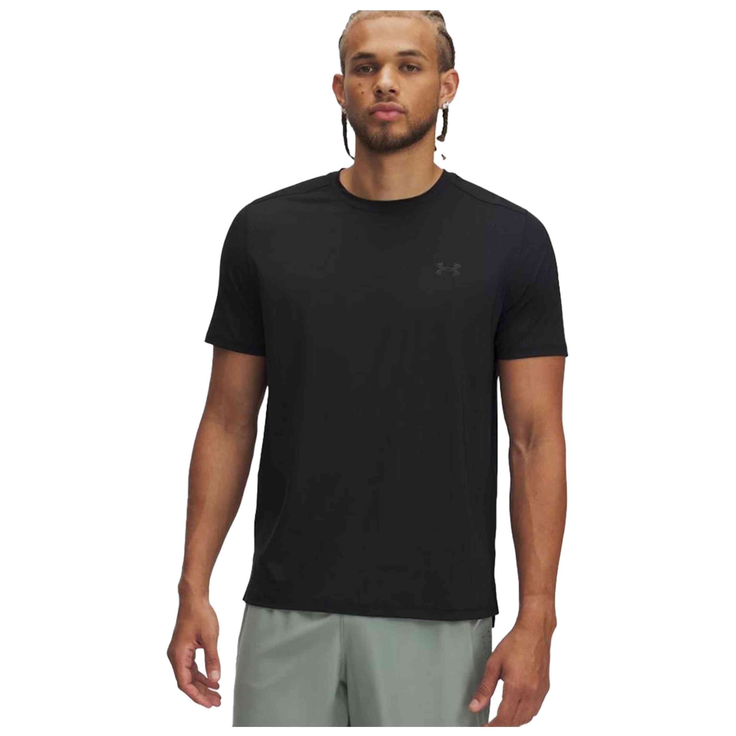 Camiseta De Manga Corta Under Armour modelo Ua Launch Elite para Hombre en color Negro
