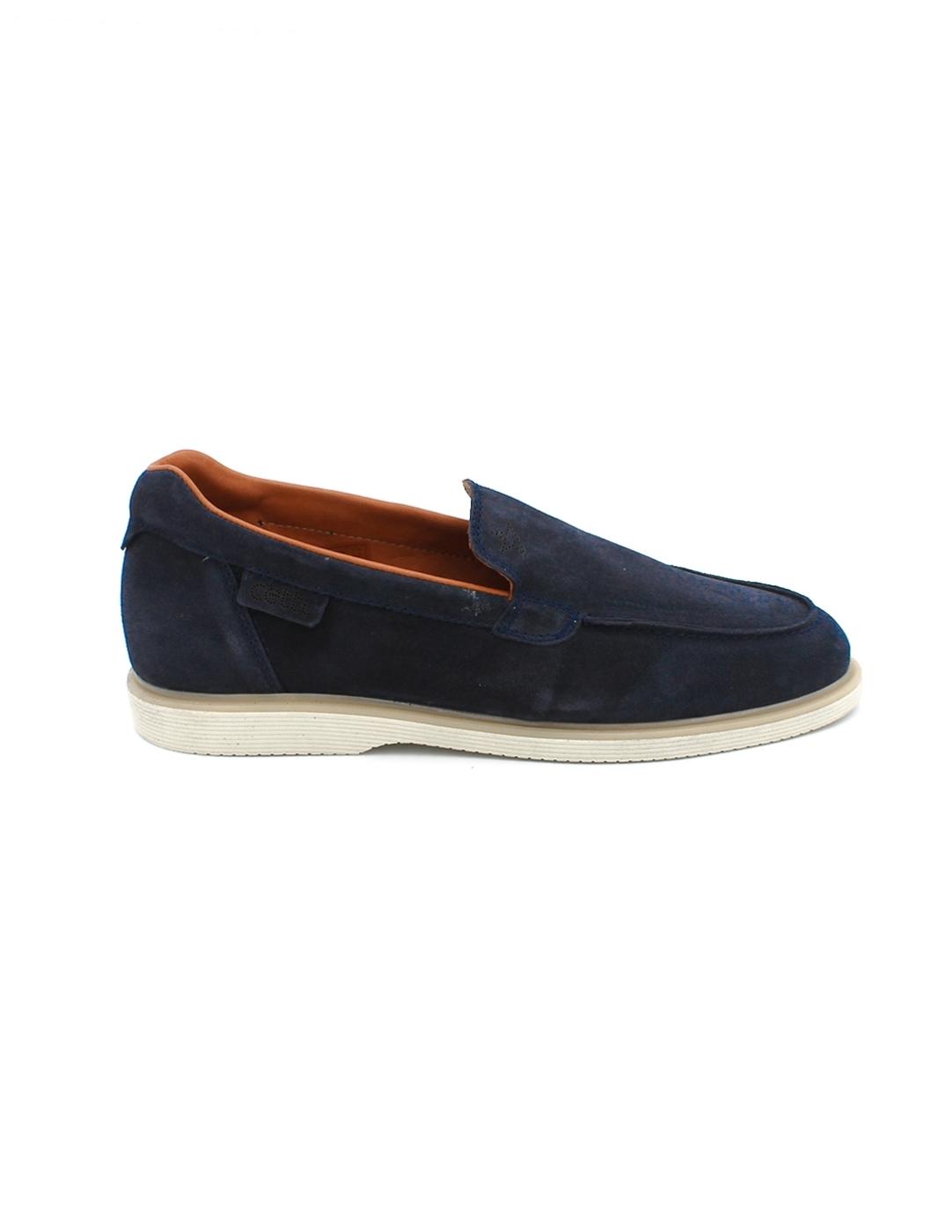 Mocasín Ante CETTI C-1350 Navy Hombre
