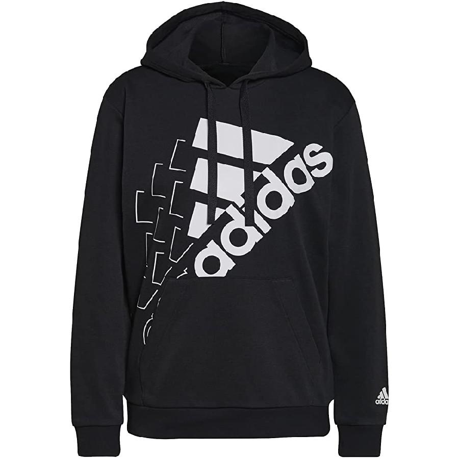 ADIDAS U Q3 BLUV HD SUDADERA GORRO NEGR/BLAN