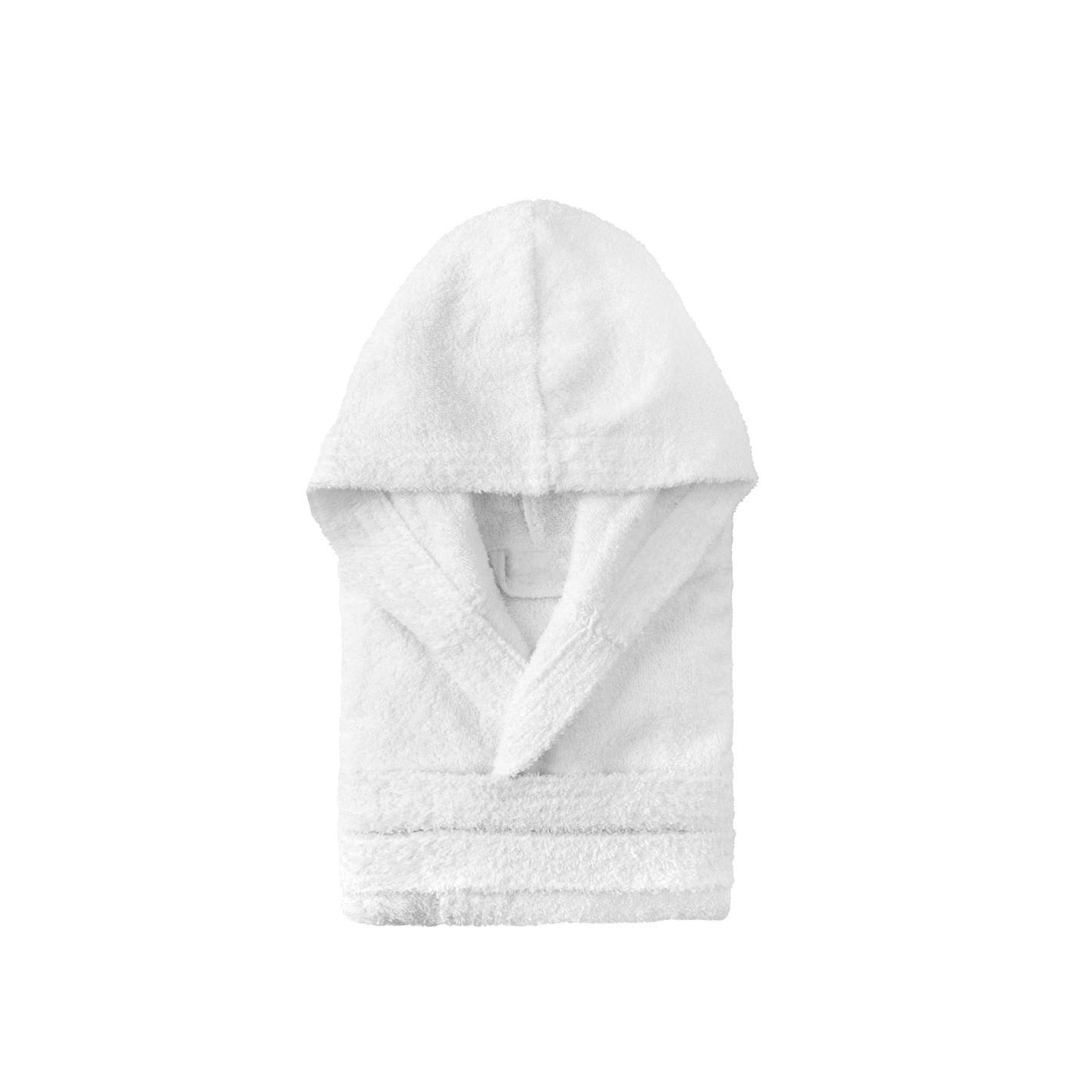 Albornoz Infantil con Capucha 100% Algodón – Suave, Absorbente y Transpirable para Piel Sensible (420 g/m²). Marca Rizo Basic