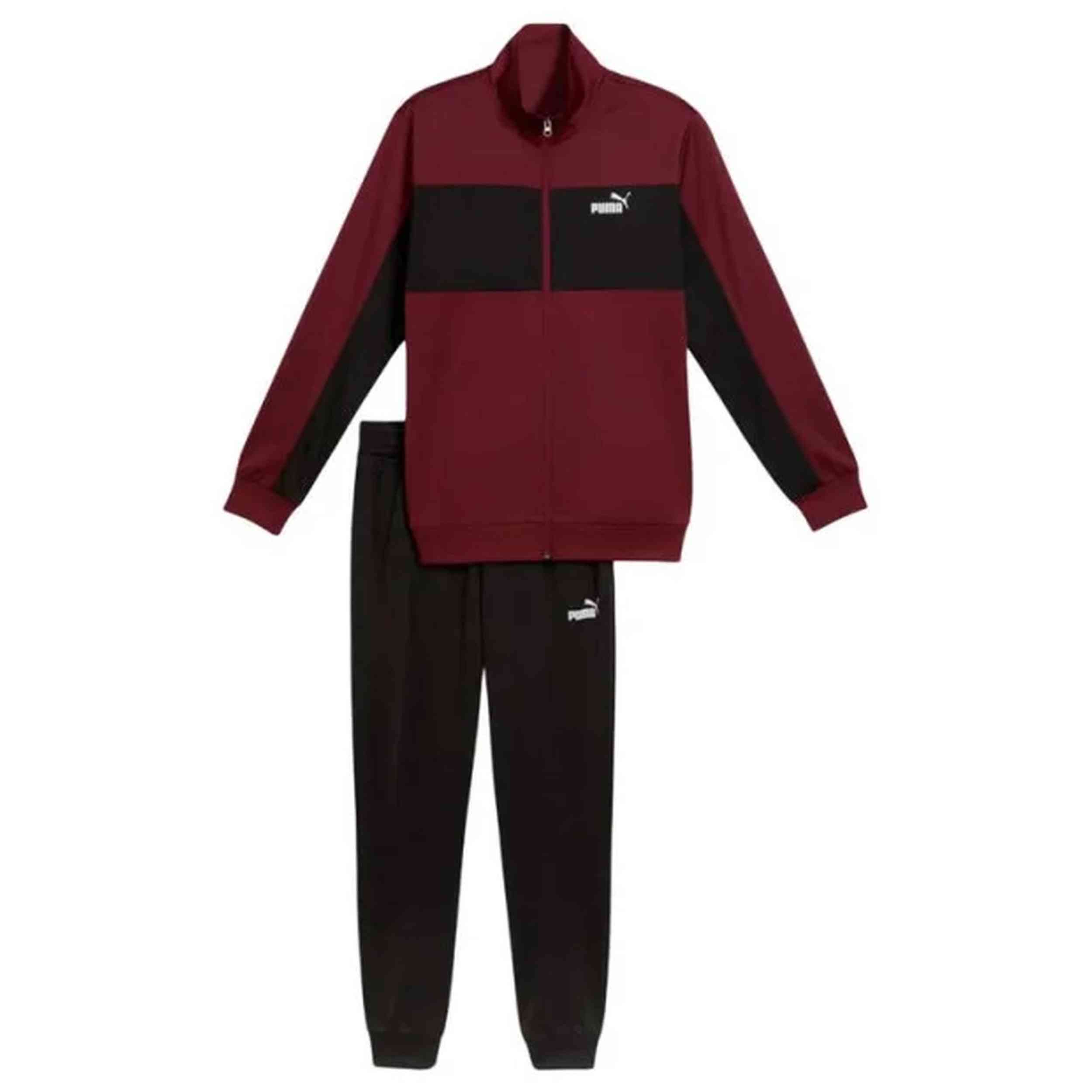 Chandal Puma en color Granate/Negro