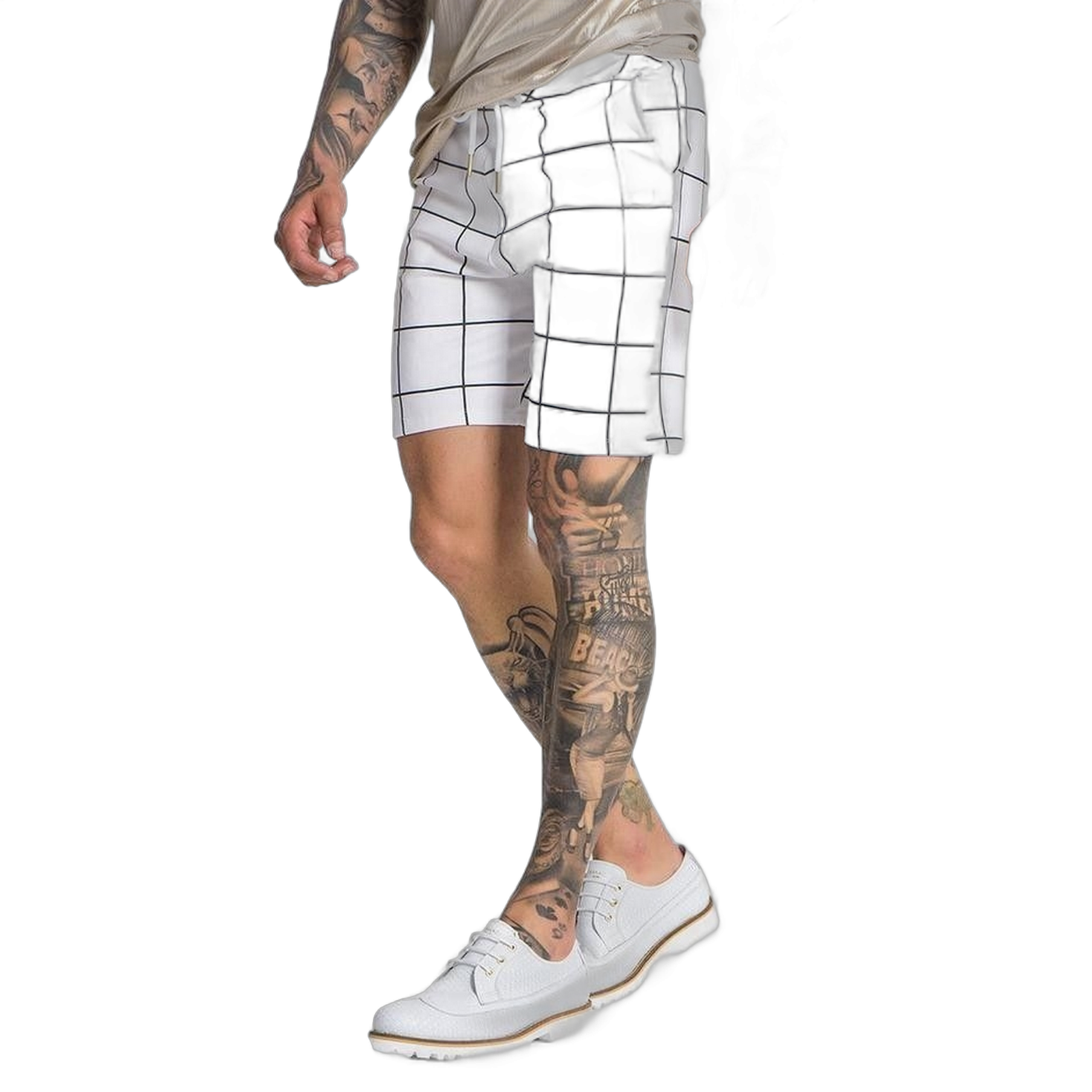 Pantalon Gianni Kavanagh Corto Mitologia Blanco Moderno, Ropa casual