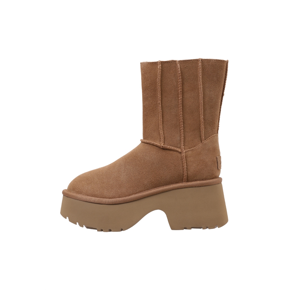 UGG Classic Twin Seam New Heights Botas De Tacón Mujer Cuero