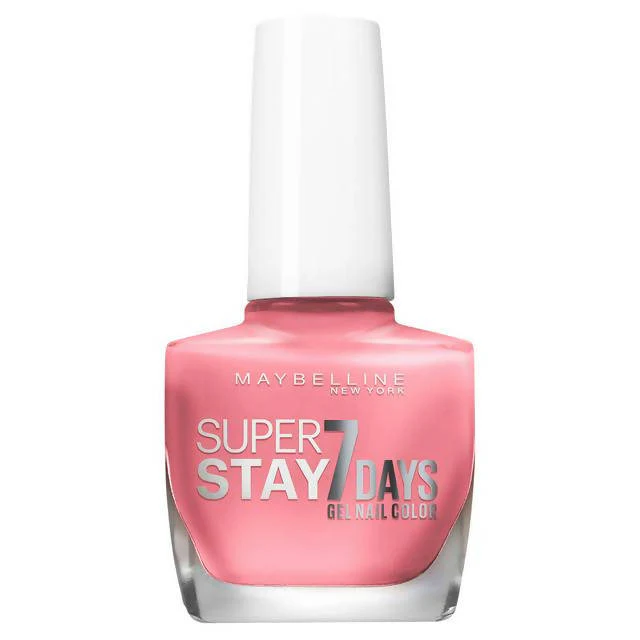 Esmalte de uñas en gel Forever Strong de Maybelline, color rosa Pink about it 926 10ml
