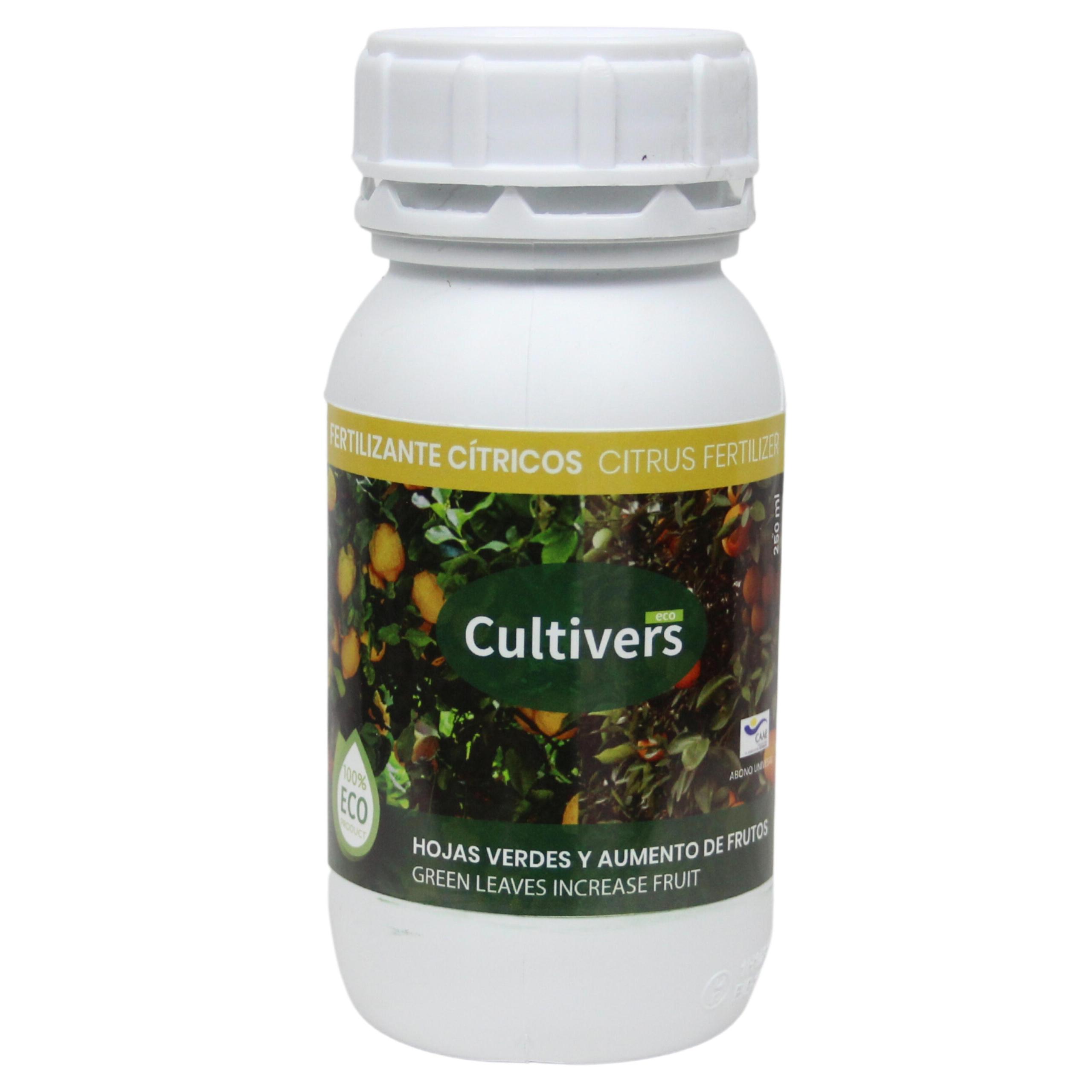 CULTIVERS Abono Cítricos Líquido Ecológico 250 ml