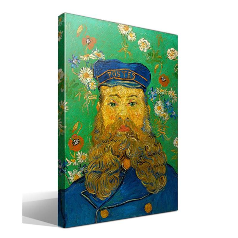 Cuadro Canvas Retrato Joseph Roulin Vincent Willem Van Gogh - Alta Resolución - Fabricado a Mano