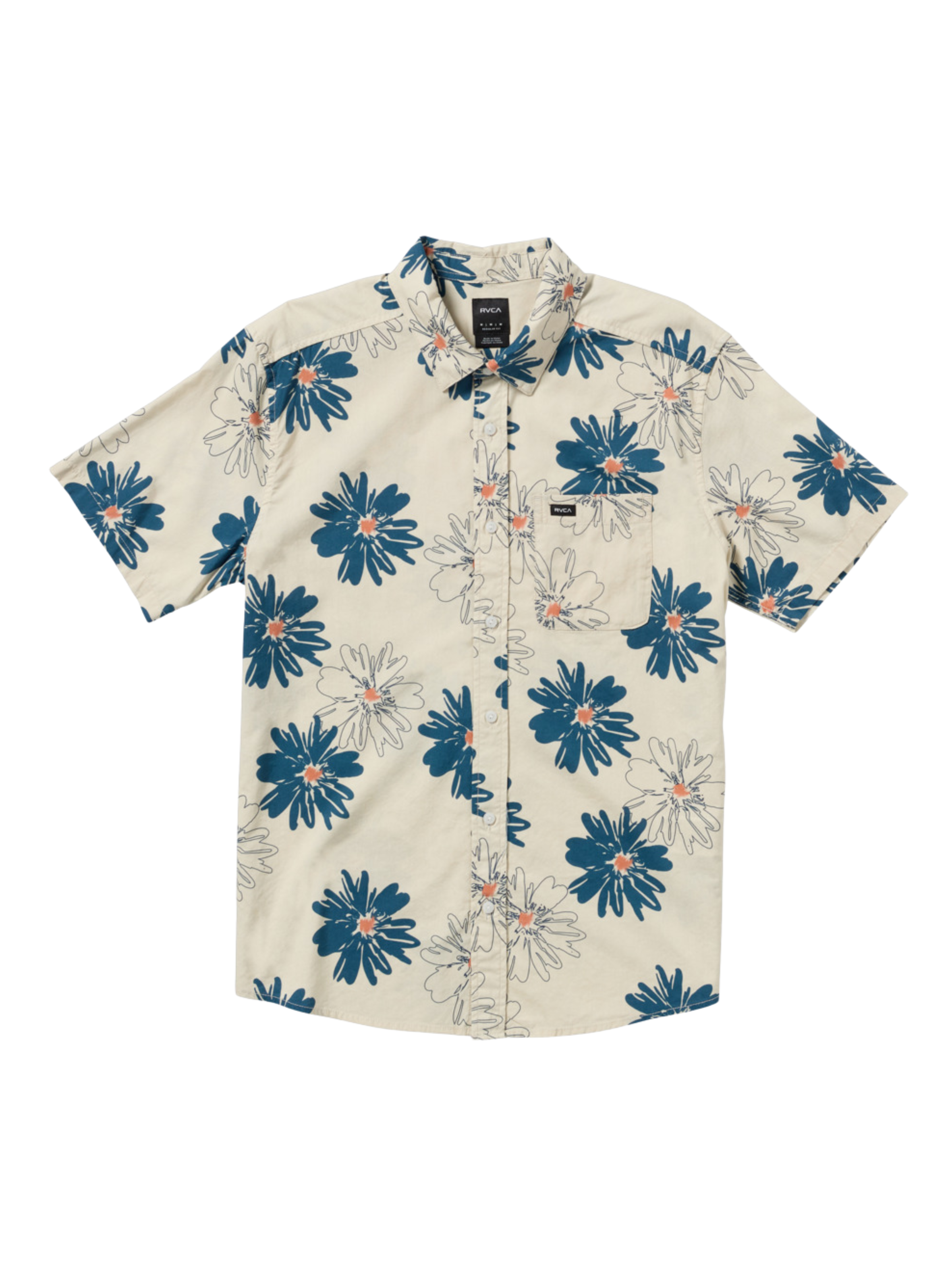 Camisa Rvca Resort - Oatmeal