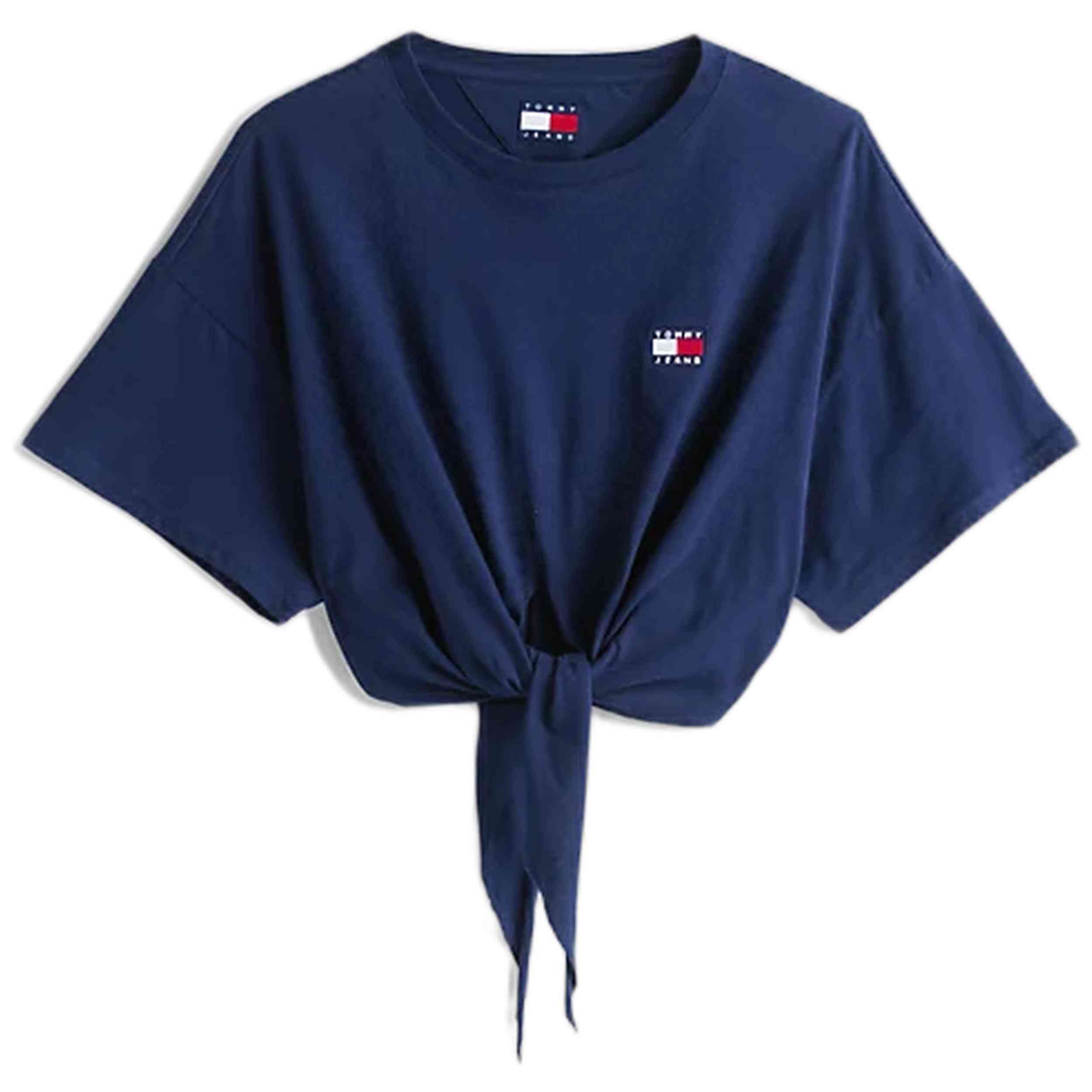Camiseta De Manga Corta Tommy Hilfiger modelo DW0DW20321C1G para Mujer en color Azul