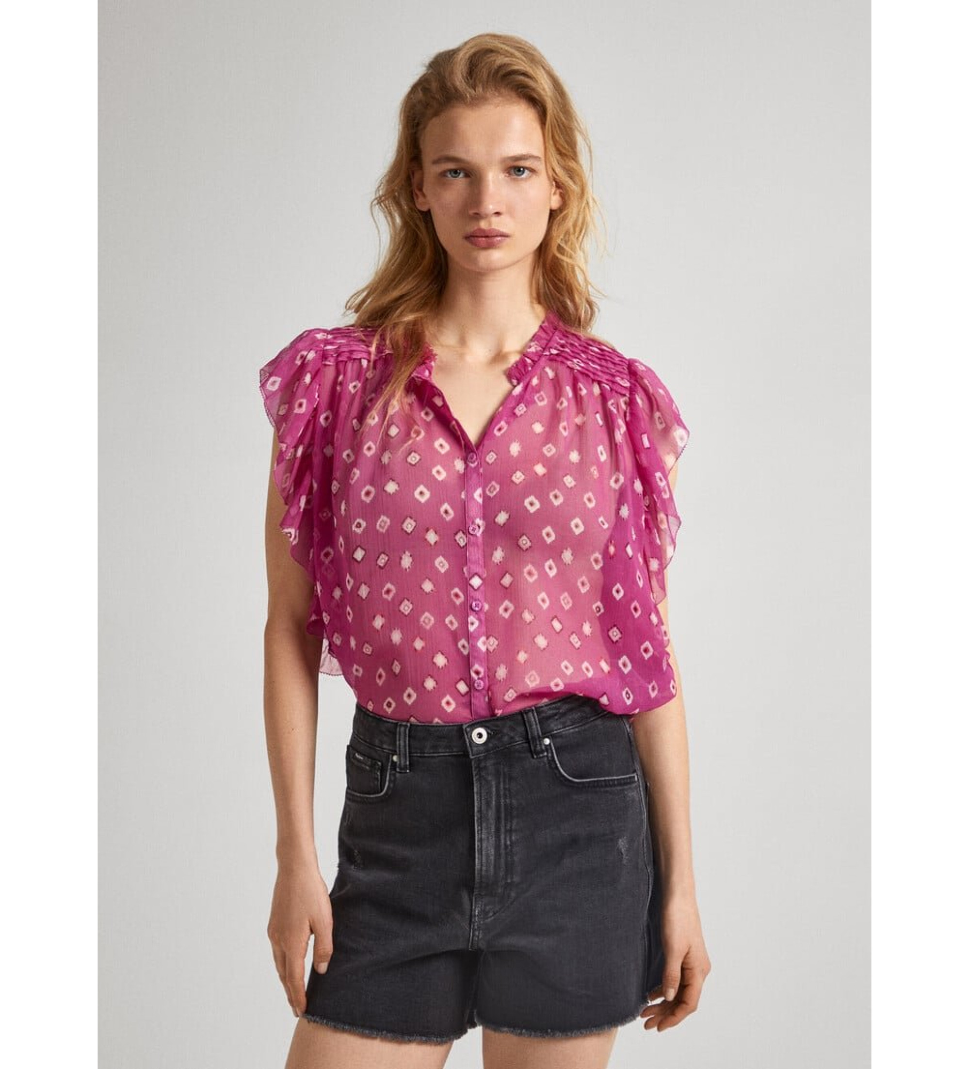 Pepe Jeans | Mujer | Blusa Marley rosa