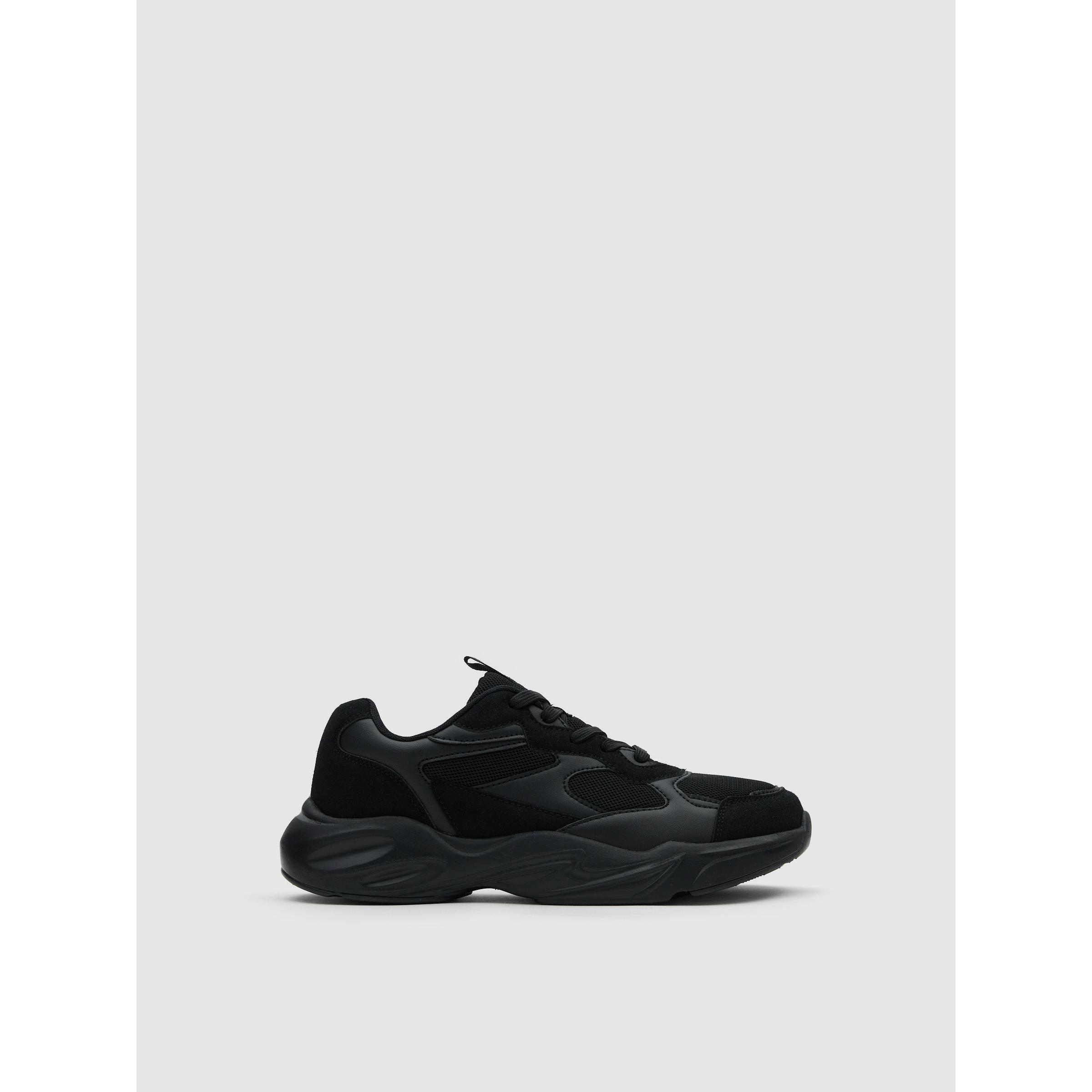 Zapatillas de running con rejilla, nylon y detalles piel, suela EVA INSIDE
