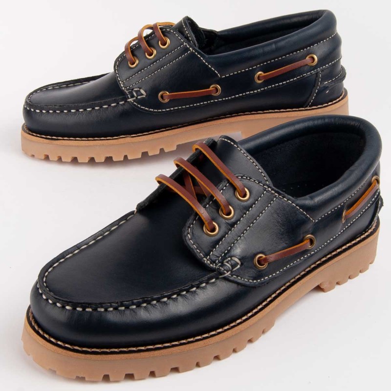 Náutico De Piel Para Mujer. Purapiel Pullnaus4 104858