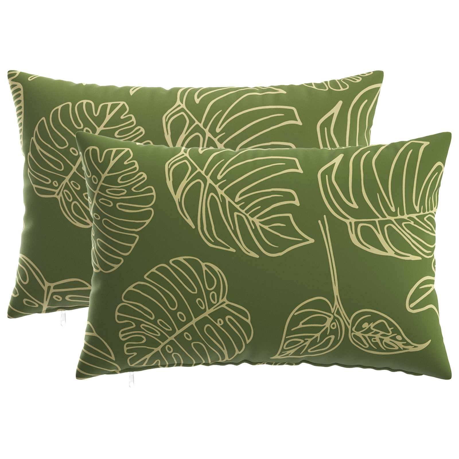 vidaXL Funda de almohada 2 uds. HEERLEN  40 x 60 cm Poliéster Multicolor