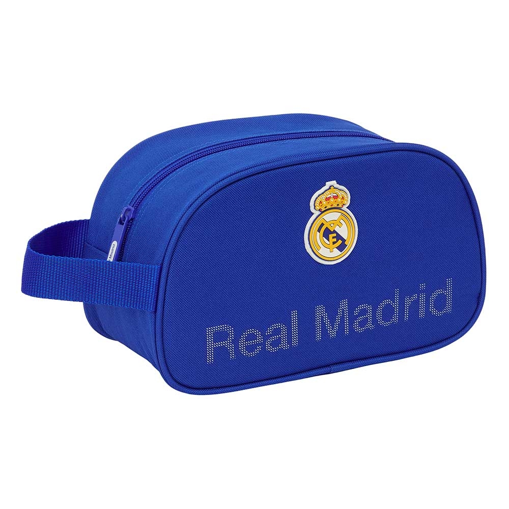 Real Madrid Neceser Adaptable a Carro 2026 5 litros – Asa Lateral, Compacto y Resistente Escolar