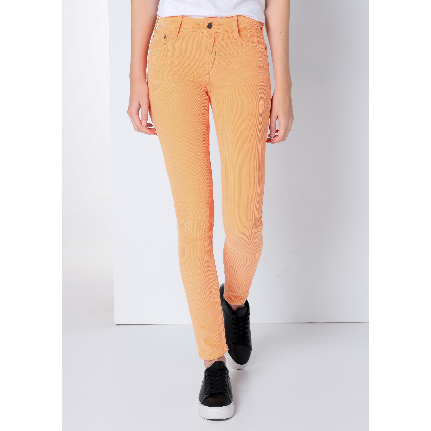 CIMARRON - CASSIS GHALIA - Pantalon color cintura baja - Skinny fit - Tiro corto- Tallaje en Pulgadas