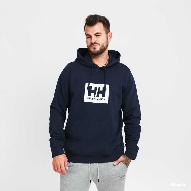 Sudadera azul Helly Hansen Box Hoodie