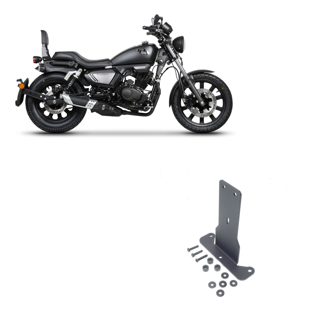 Respaldo Sin Soporte + Anclaje Respaldo KIT-572660