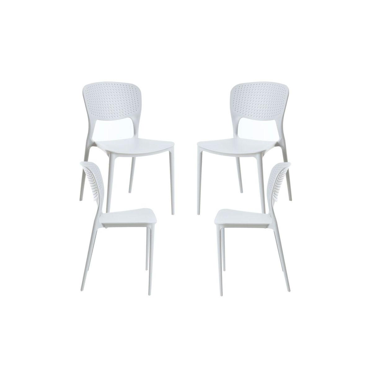 Regalos Miguel - Packs Sillas Jardín - Pack 4 Sillas Fresk - Beige
