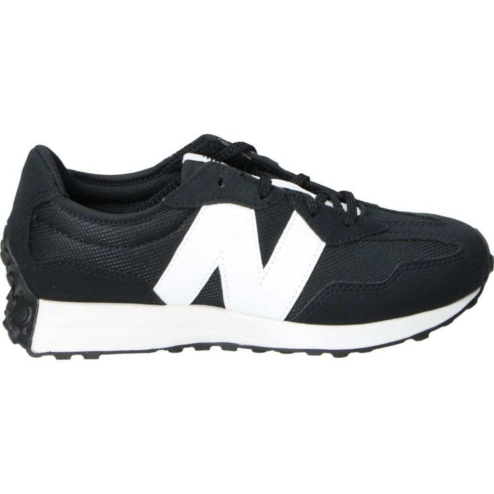 NEW BALANCE | Zapatillas New Balance 327 para Hombre – Deportiva Casual en Color Negro con Detalles en Blanco – Sneakers con Cordones – Estilosas – Cómodas y Versátiles – Moda – Modelo GS327CBW