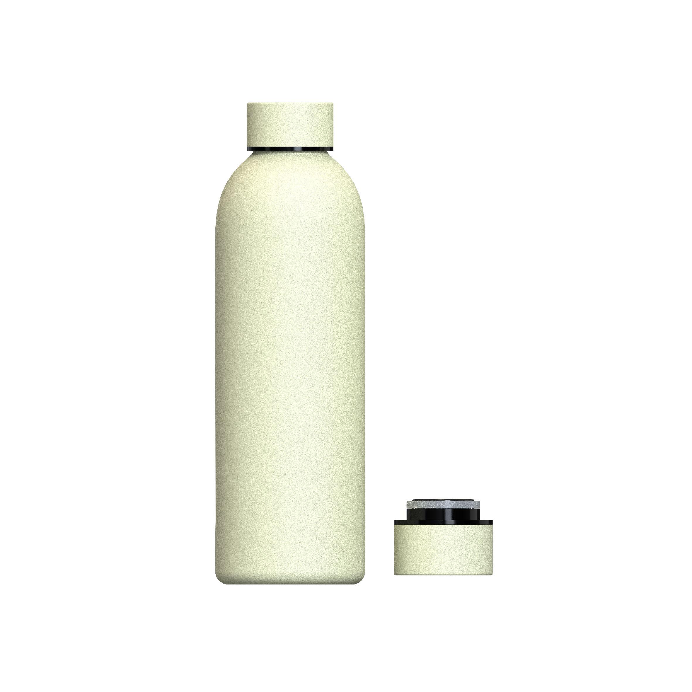 Botella Termo de Agua de Acero Inoxidable Reutilizable Hermética y Térmica Sin BPA Isotérmica, Mantiene Frio 24H y Calor 12H. Doble Pared al Vacío a Prueba de Fugas (XK500 XK750 999 1099 D7)