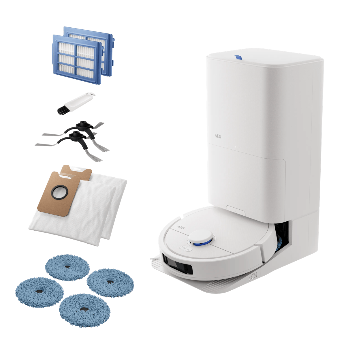 AEG - Robot aspirador Serie 8000 Trilobite con 135 min de autonomía - AR81UW3SW