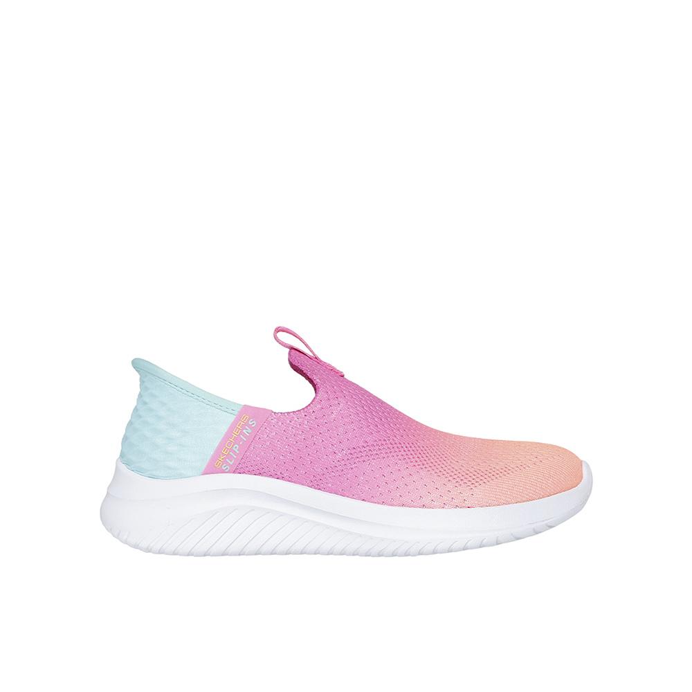 Skechers Ultra Flex 3.0 - Color Boost Zapatillas deportivas sin cordones para niña multicolor en textil y sintético 83594