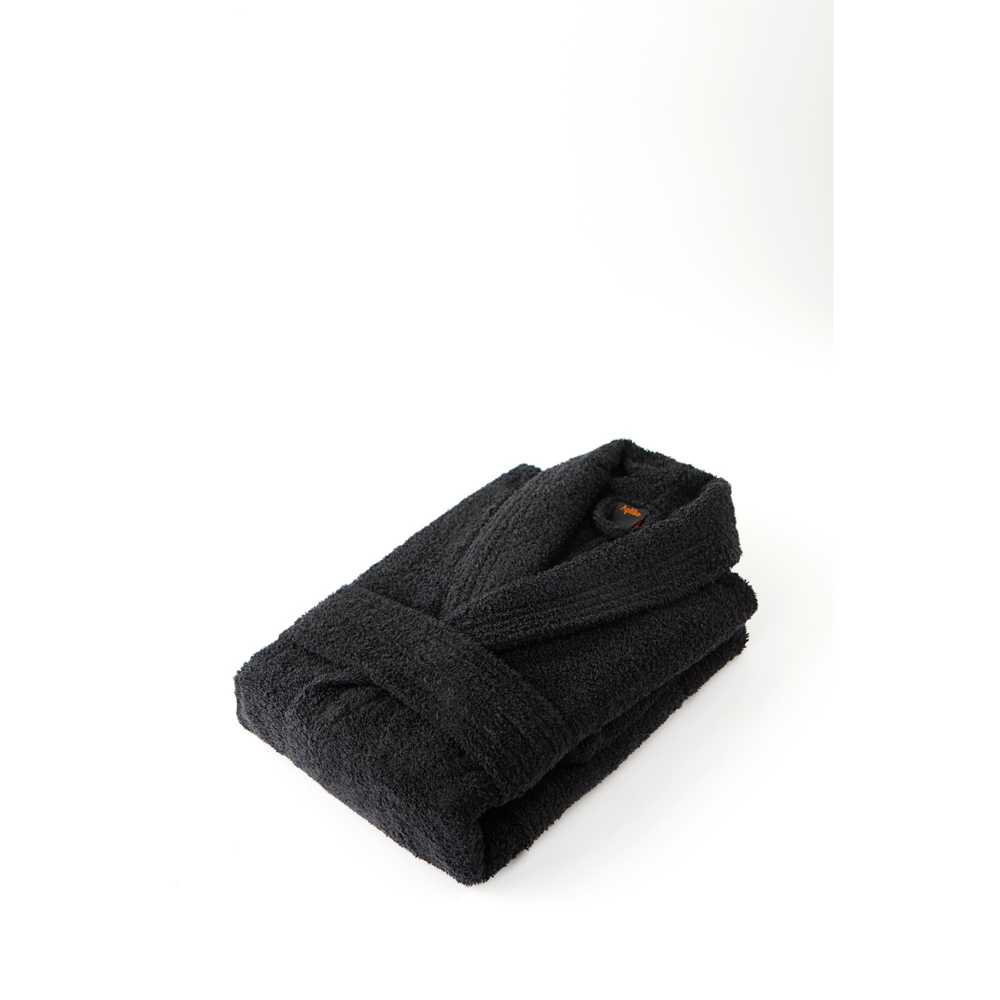 Albornoz Bolsa R.A. Negro Talla XXL, El mejor textil para tu hogar, Fijalo