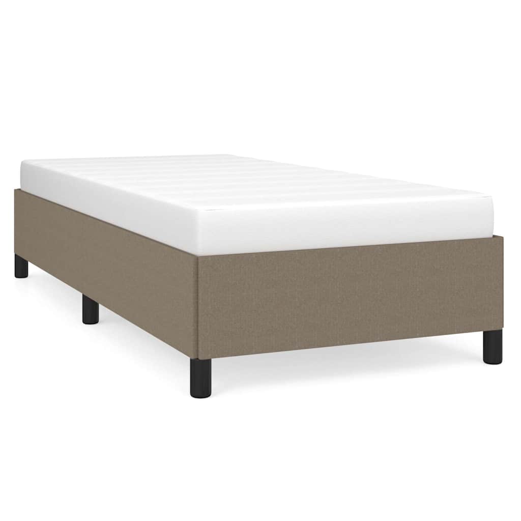 vidaXL Estructura de cama sin colchón tela 90x190 cm Multicolor