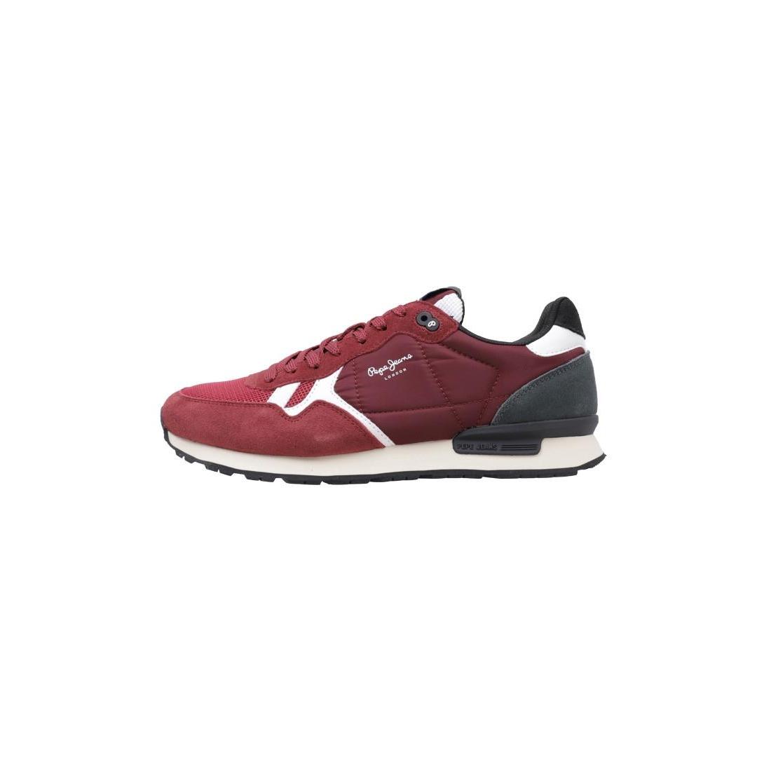 Pepe Jeans BRITT MAN STUDIO GREEN DEPORTIVAS PLANAS hombre Burdeos